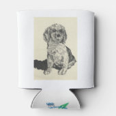 Koelpen en inkt Cocker Spaniel Blikjeskoeler (Achterkant)