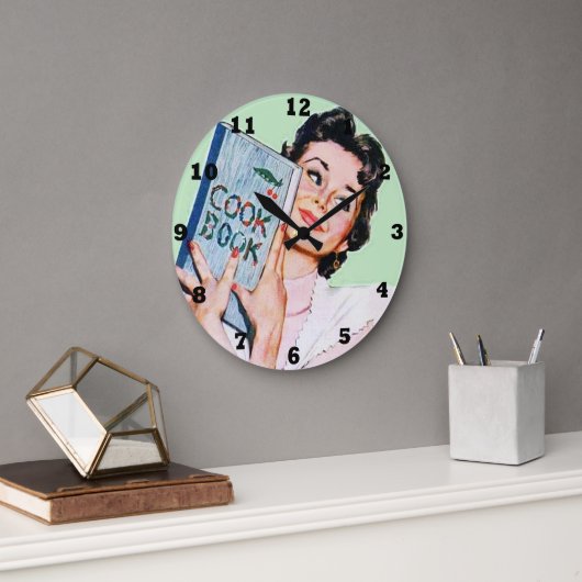 Koelretro keuken grote klok (Kantoor)