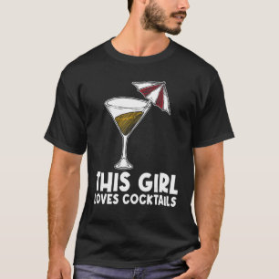 Koelstaart voor vrouwen: alcoholische Drink bever T-shirt