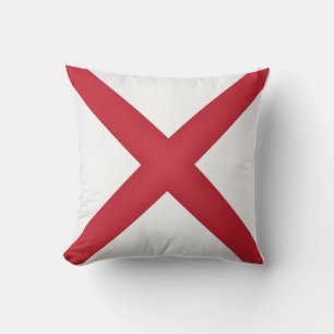 Koelstaat Alabama-vlag Kussen