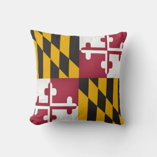 Koelstaat Maryland vlag Kussen
