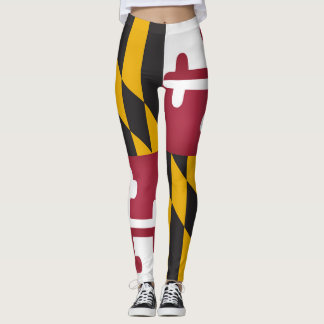 Koelstaat Maryland Vlag Mode Leggings