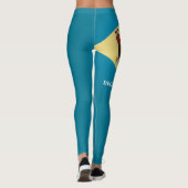 Koelstaat van de Mode van de vlag van Delaware Leggings (Achterkant)