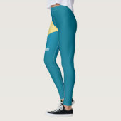 Koelstaat van de Mode van de vlag van Delaware Leggings (Links)
