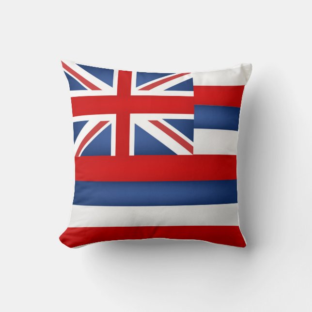 Koelstaat van de vlag van Hawaii Kussen (Voorkant)