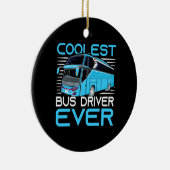 Koelste busdriver ooit keramisch ornament (Rechts)