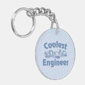 koelste engineer sleutelhanger (Voorkant Links)