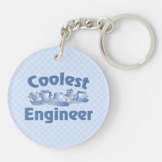 koelste engineer sleutelhanger (Achterkant)