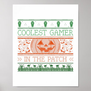 koelste gamer in de pleister poster