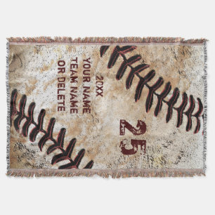 Koelste gepersonaliseerde honkbal deken