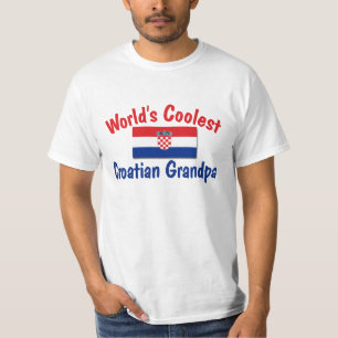 Koelste Kroatische opa T-shirt