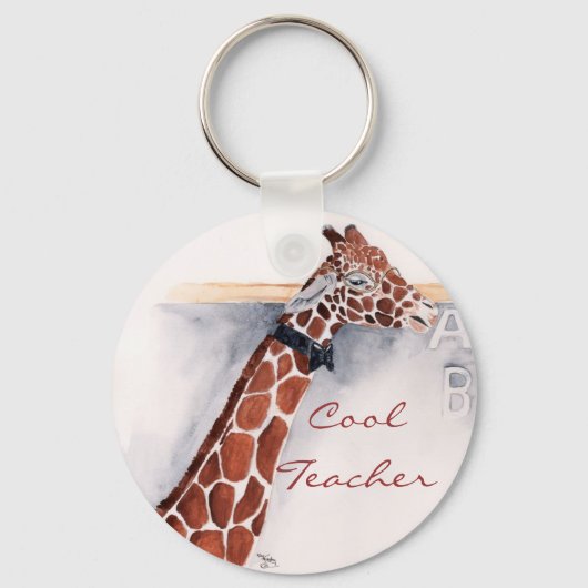 Koelste leraar sleutelhanger (Voorkant)