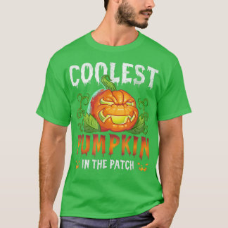 Koelste pompoen in de hotels van de patchpartij t-shirt