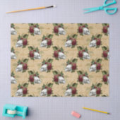 Koelsteampunk en bloemen tissuepapier (Craft)