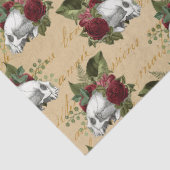 Koelsteampunk en bloemen tissuepapier (Detail)