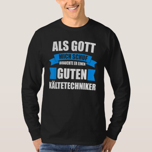 Koeltechniek airconditioners Reparatie T-shirt (Voorkant)