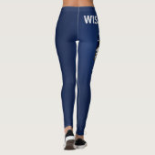 Koeltoestand van de Mode van de vlag van Wisconsin Leggings (Achterkant)