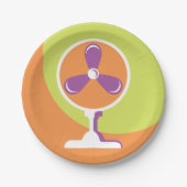 Koelventilator Papieren Bordje (Voorkant)