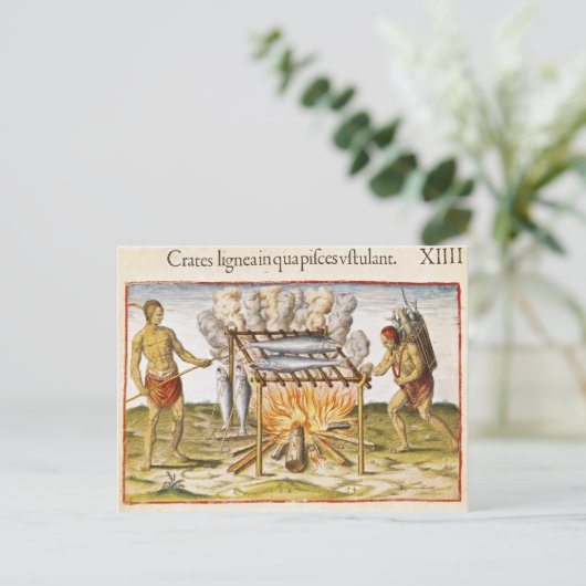 Koelvis Briefkaart (Staand voorkant)