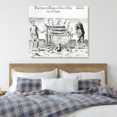 Koelvis Canvas Afdruk (Insitu (Slaapkamer))