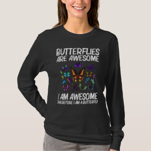 Koelvlinder voor mannen Monarch Butterflies E T-shirt
