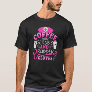 Koelzuster Quote-koffiestruikgewas en rubberhandsc T-shirt