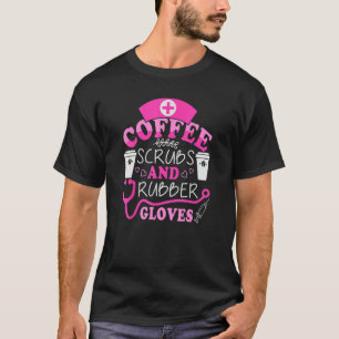 Koelzuster Quote-koffiestruikgewas en rubberhandsc T-shirt