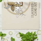 Koemelk uit mijn neus theedoek (Gevouwen)