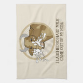 Koemelk uit mijn neus theedoek (Verticaal)