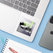 Koenigsegg CC850 Hypercar Custom Vinyl Sticker (Ordinateur portable avec iPhone)