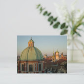 Koepel van de Sint-Francis, Praag, Tsjechisch Briefkaart (Staand voorkant)