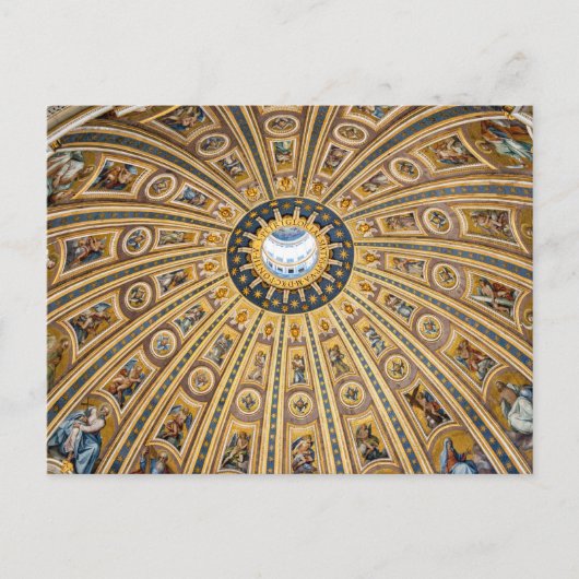 Koepel van de Sint-Pietersbasiliek - Vaticaan, Rom Briefkaart (Voorkant)