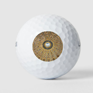 Koepel van de Sint-Pietersbasiliek - Vaticaan, Rom Golfballen