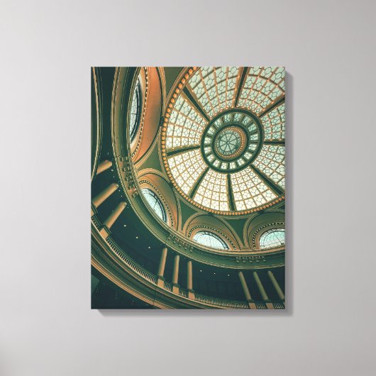 koepelontwerp canvas afdruk (Voorkant)