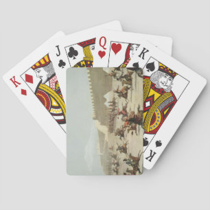 Koerdische en Tatar-strijders in Sadar Abbat, Arme Speelkaarten