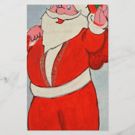 Koerdische kerstman briefpapier (Voorkant)