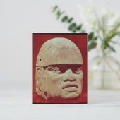 Koerdische kop, Olmec Briefkaart (Staand voorkant)