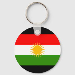 Koerdische vlag sleutelhanger