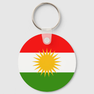 Koerdische vlag sleutelhanger