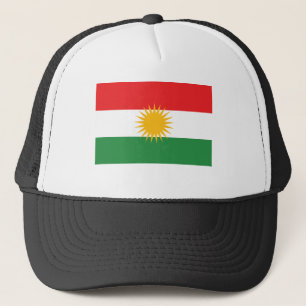 Koerdische vlag trucker pet