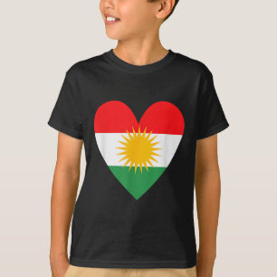 Koerdistan Gift Kurd Her Biji Newroz Koerdische Ro T-shirt