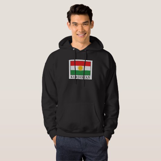 Koerdistan Hoodie (Voorkant volledig)