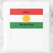Koerdistan levend sticker (Tas)