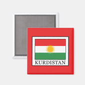 Koerdistan Magneet (Voorkant / Achterkant)
