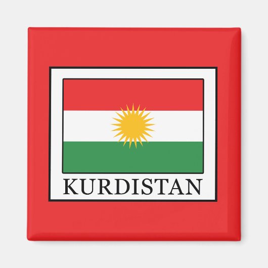 Koerdistan Magneet (Voorkant)