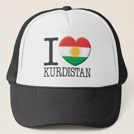 Koerdistan Trucker Pet (Voorkant)