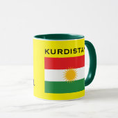 Koerdistan * Vlag Mok (Voorkant rechts)