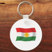 Koerdistan Vlag Sleutelhanger (Voorkant)