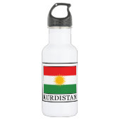 Koerdistan Waterfles (Voorkant)
