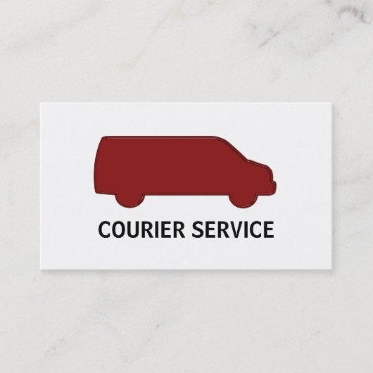 Koeriersdienst Visitekaartjes (Voorkant)